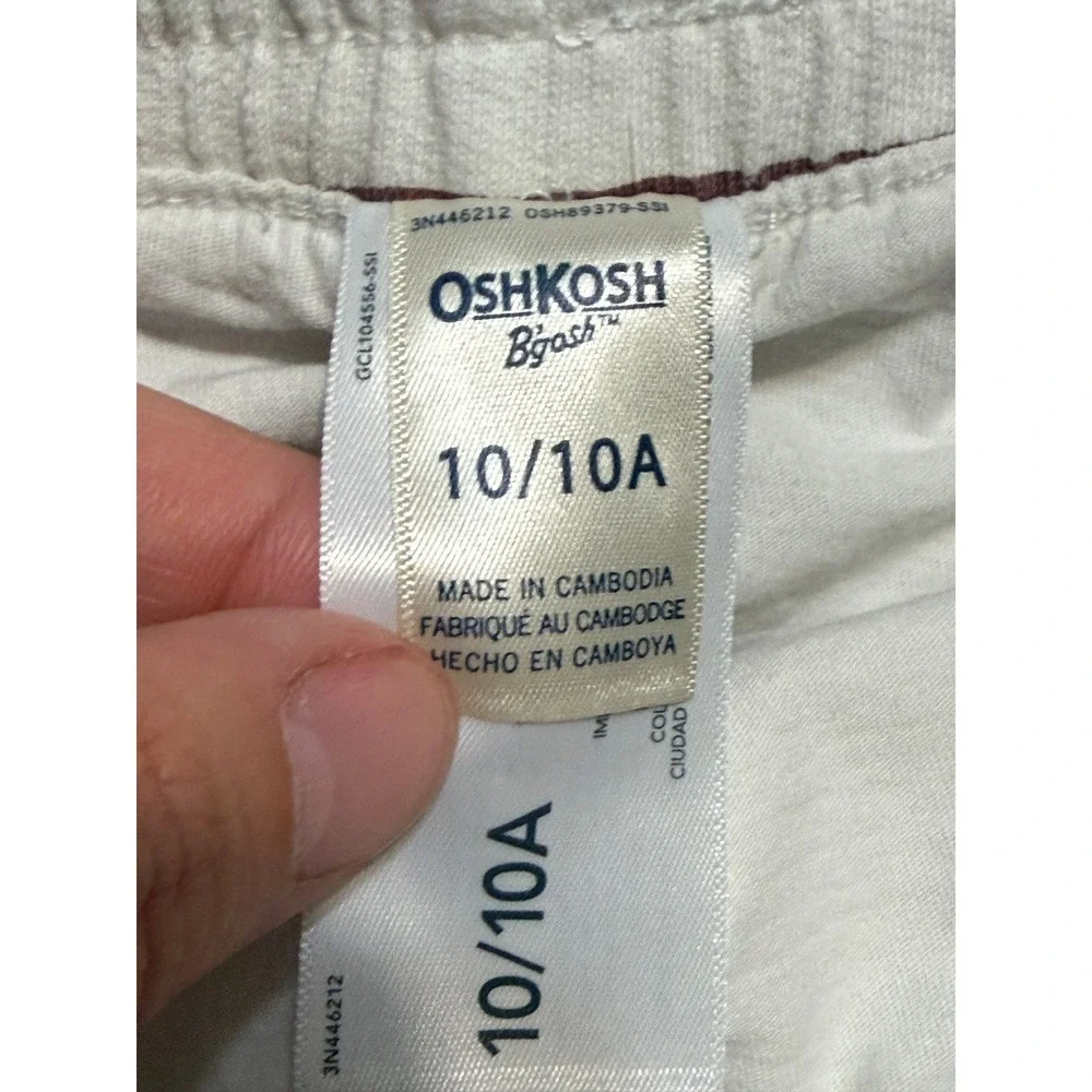 OshKosh B'gosh Skirt Girls 10 Multi-Color Striped Casual Pull-On Excellent